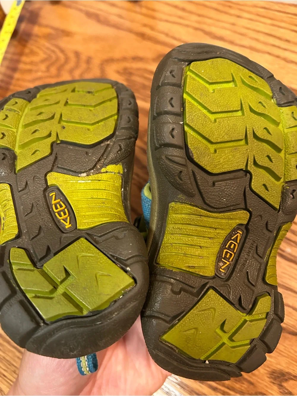 Keen Kids Blue and Yellow Water Shoes